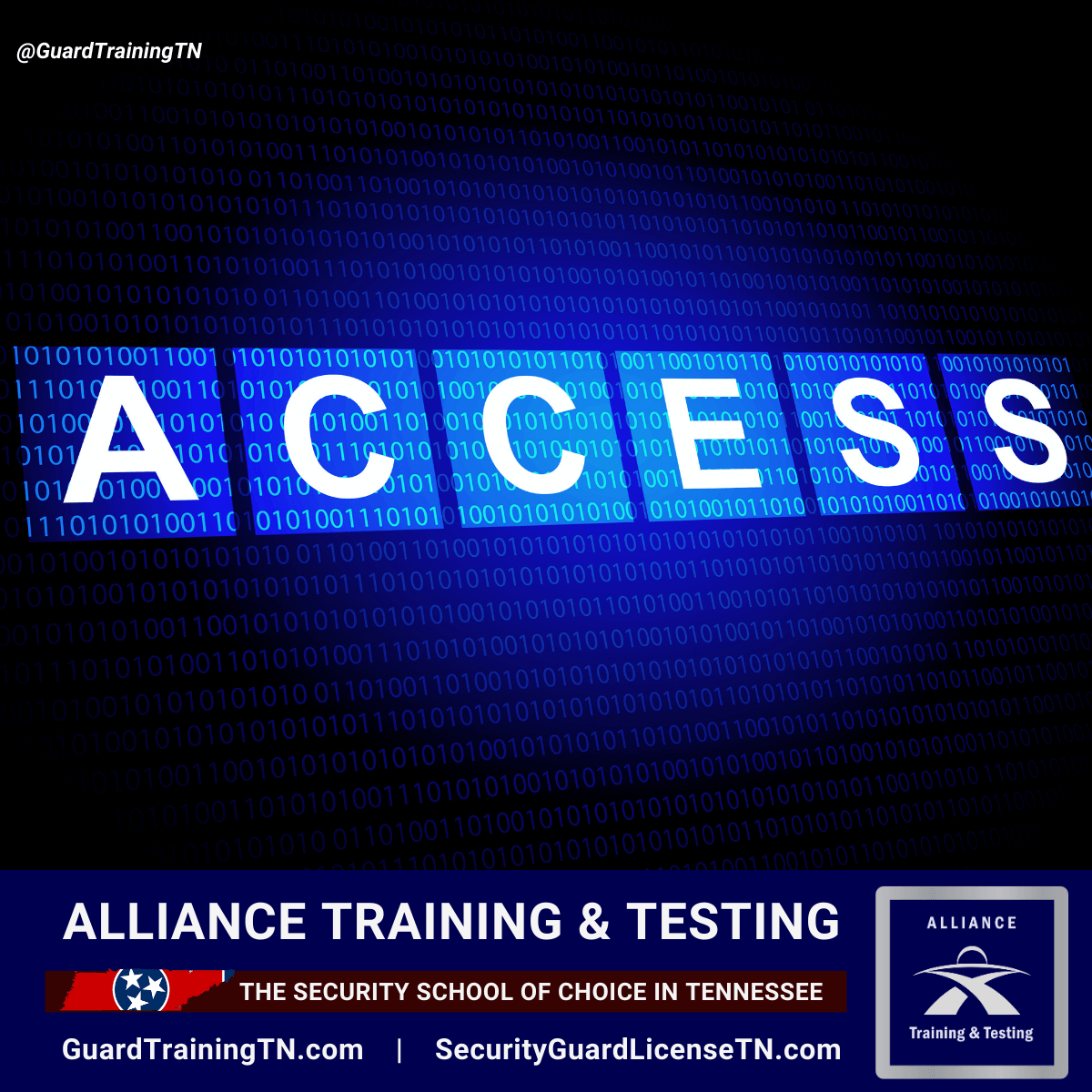 GuardTrainingTN's tweet photo. https://t.co/fkvsthSpuS ๐ก๏ธ Start or renew your Tennessee security guard career with Alliance Training and Testing. Online Unarmed Security Guard License, Dallas Law Certification, & Unarmed Guard License Renewal @GuardTrainingTN #SecurityGuardTraining #UnarmedGuardLicense #TN https://t.co/lYTxTXKR9K