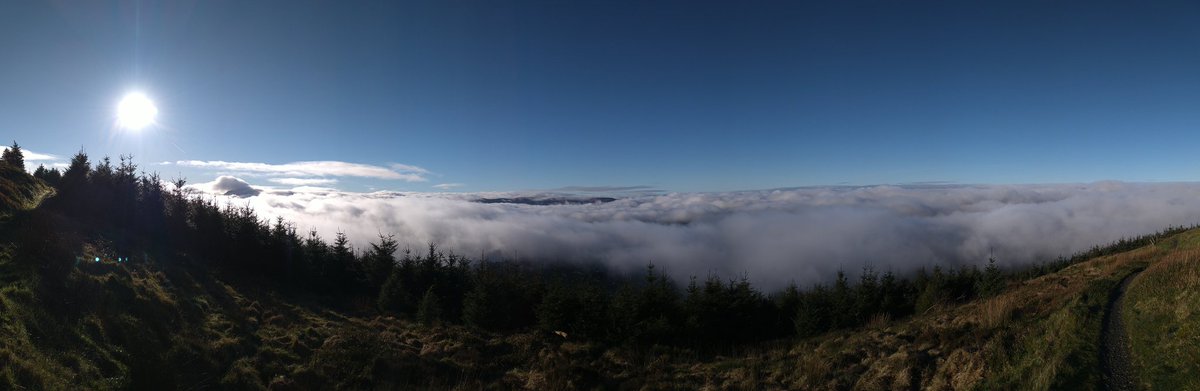 Stoneagedman's tweet photo. @barrabest Top of Kilbroney today. https://t.co/aFrhCkxMCR