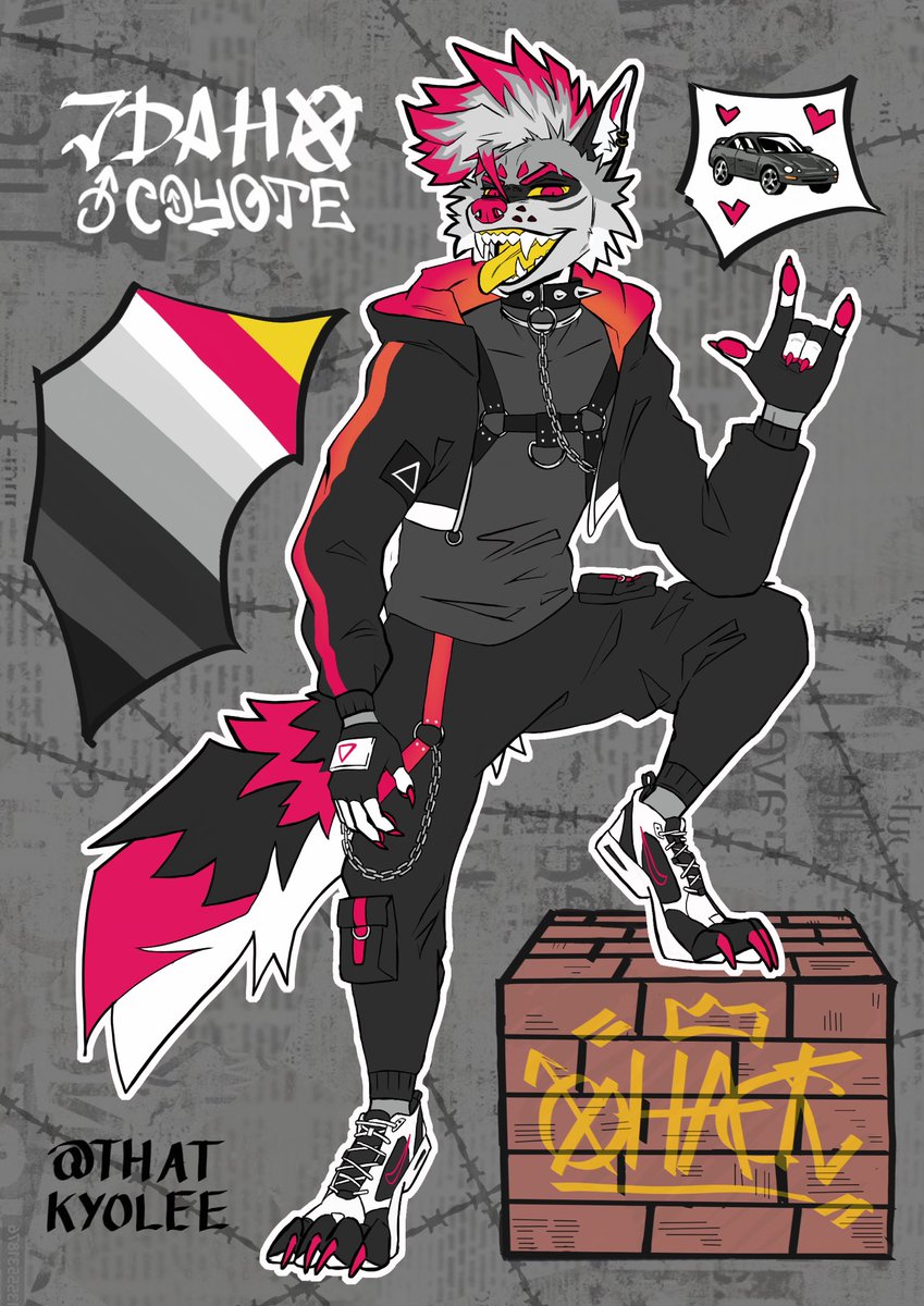 ThatKyolee's tweet photo. Reference sheet commission https://t.co/fAih208ZI1