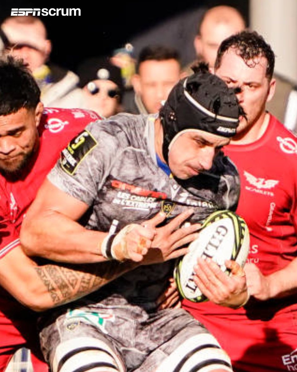 ScrumESPN's tweet photo. 💪🇦🇷  Lavanini = Potencia

El segunda línea argentino dijo presente en la victoria de Clermont ante Scarlets por 38 a 17 en la #ChallengeCup. https://t.co/n2s15LzIA7