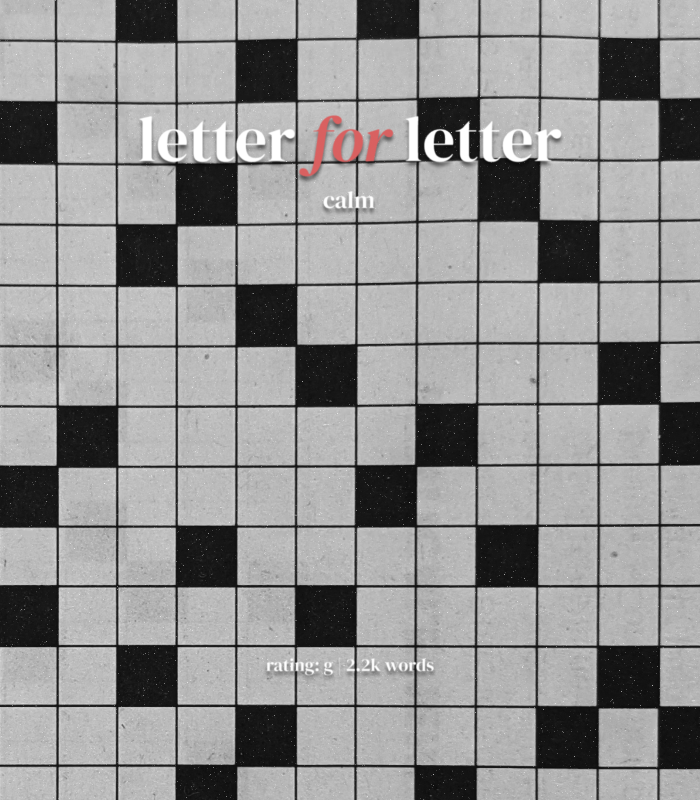 forceofcalm's tweet photo. 'letter for letter' 
♡ rating: G 
♡ 2.2k words
♡ #akeshu | #shuake  
♡ https://t.co/rIAfvCyWrS https://t.co/OTjbHGI5bT