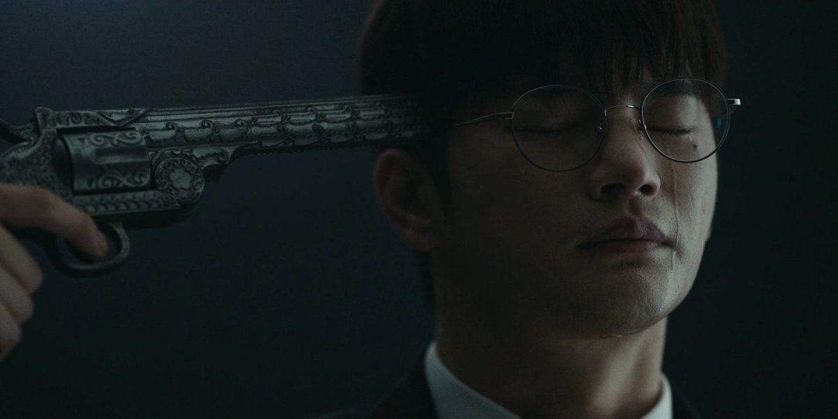 othermorelovser's tweet photo. La ironía de ese disparo... 
#DeathsGame
#DeathsGamEp8 https://t.co/oytovuQy2P