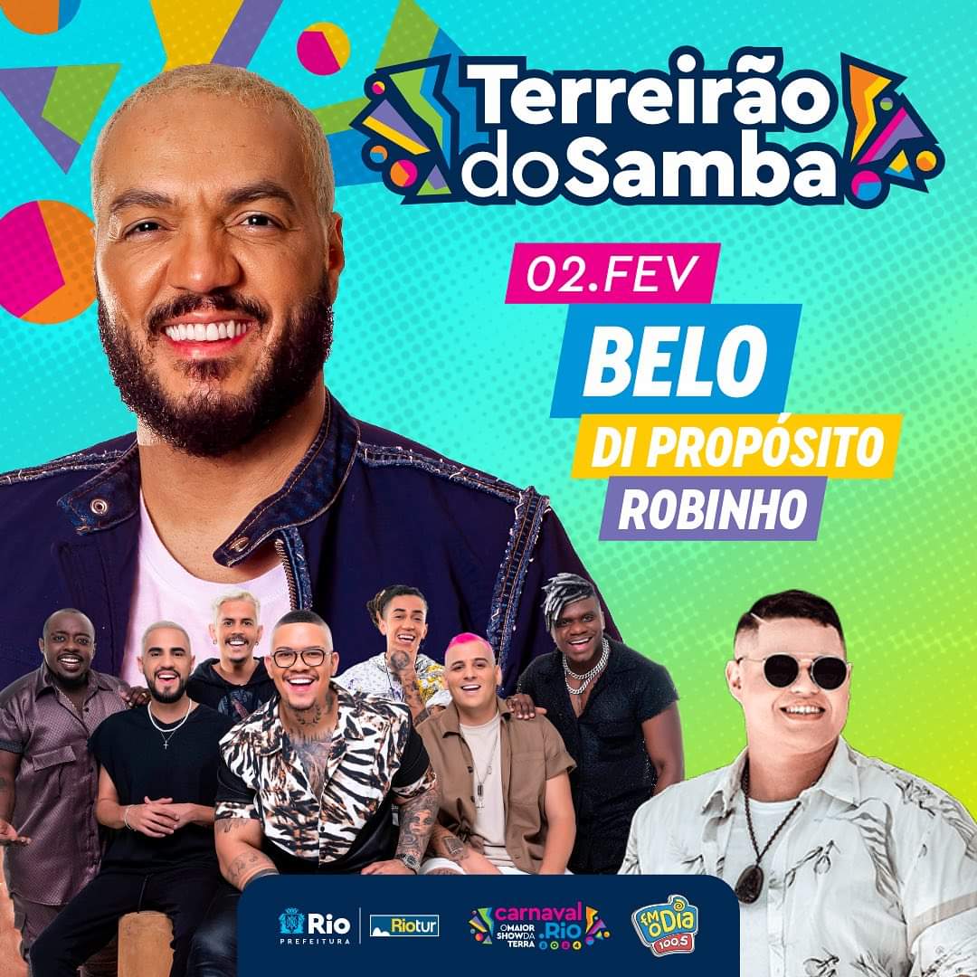TerreiraoSambaa's tweet photo. No dia 02 de fevereiro começa a temporada 2024 do Terreirão do Samba. Tá preparado(a) pra curtir 10 DIAS DE FESTA com shows de grandes nomes do #samba e #pagode? 🥁

Então arrasta pro lado e vem conferir as atrações que vão agitar o primeiro fim de semana!🤩 https://t.co/Aj95DUguKx