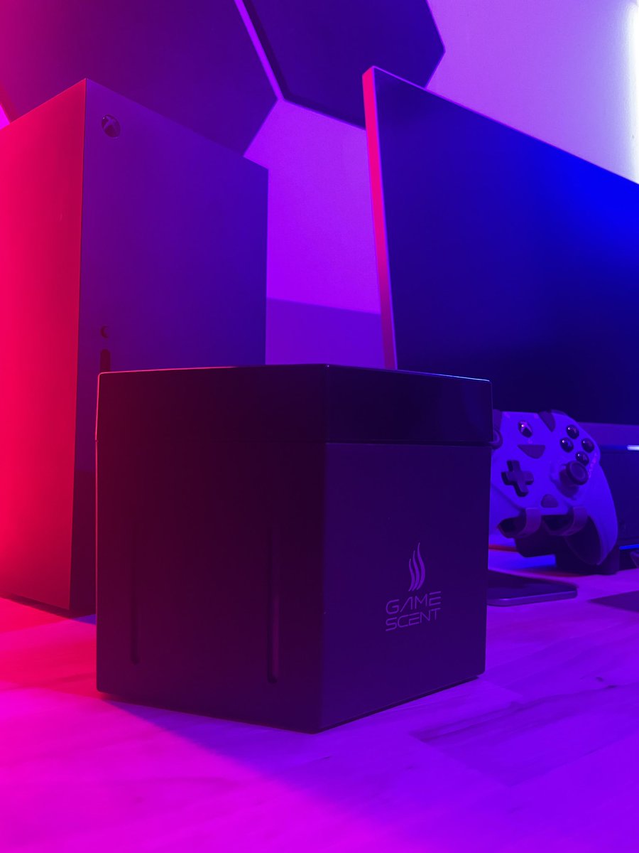 GameScentAi's tweet photo. Complement your set up with GameScent. Discover the future of entertainment right here —> https://t.co/B0yPnIAL6W
#gamescent #gamescentrevolution #gaming #smellreality #ai #CES2024 https://t.co/oLZGH3KjNi