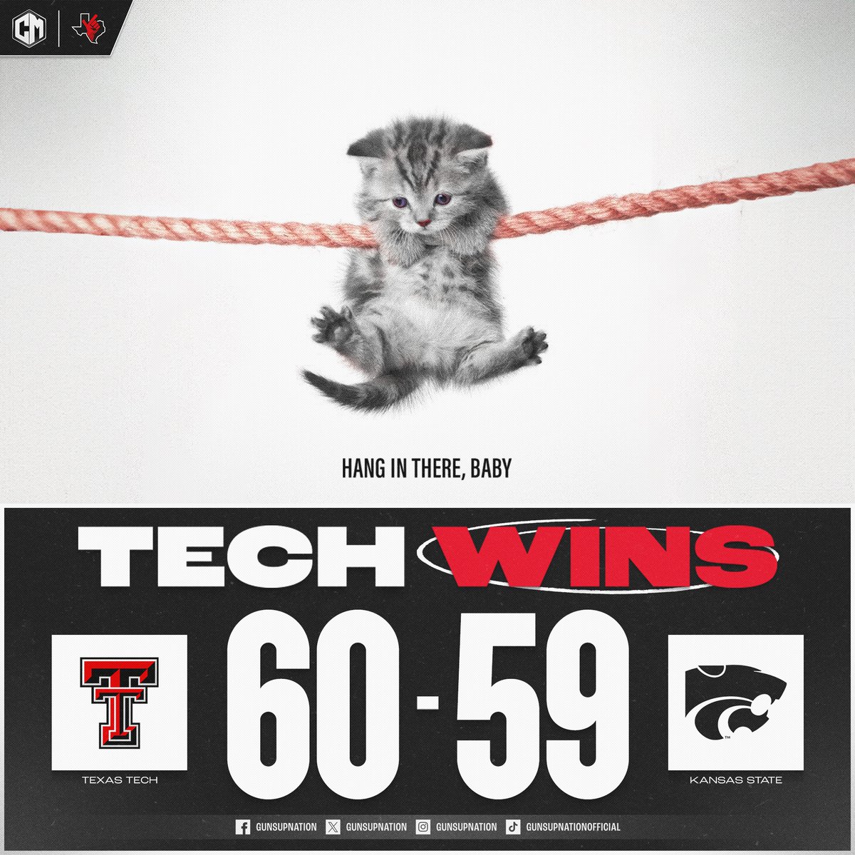 GAME OVER!!!! RED RAIDERS WIN IT!!!!!