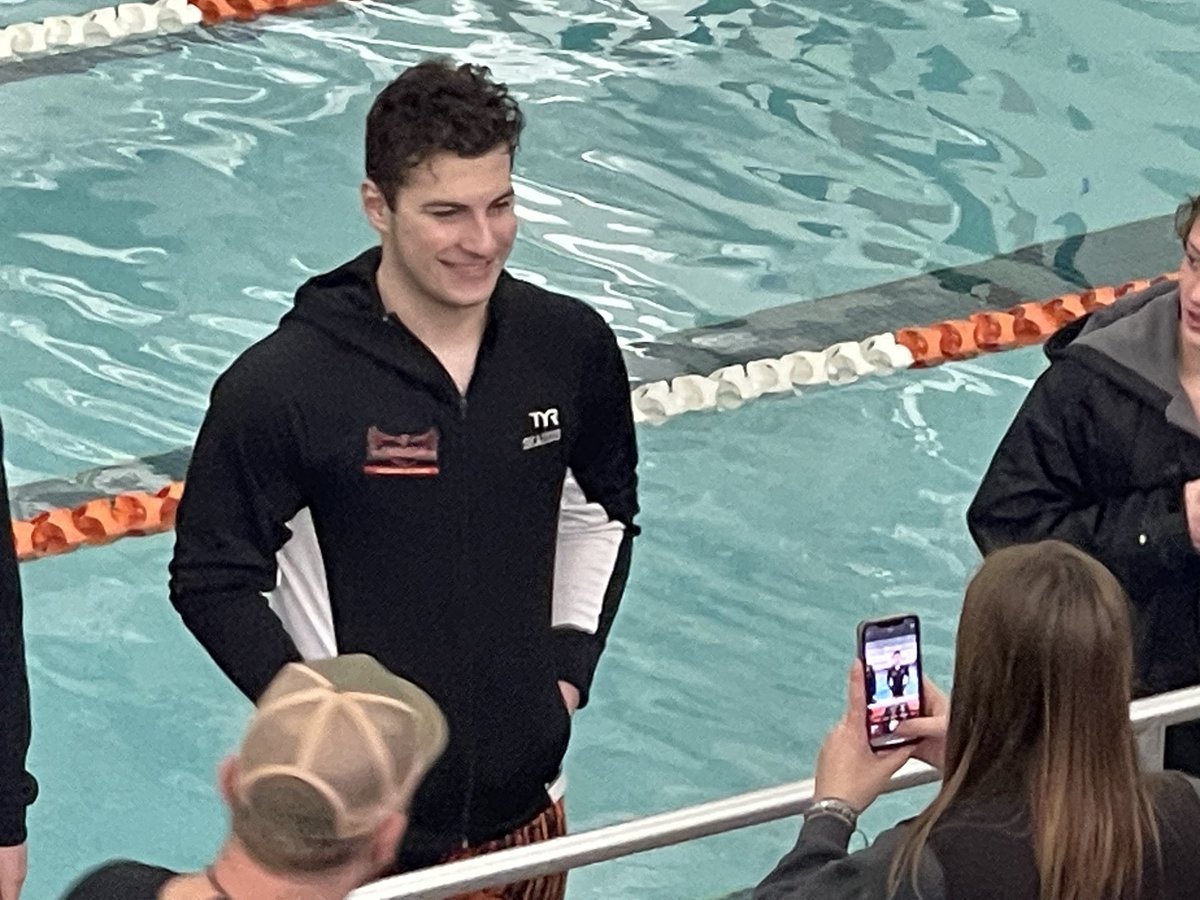 GRactivities's tweet photo. Thunderhawk Boys Swim and Dive wins the True Team Sections today. They move on to state next weekend. The team has great depth and a lot of determination. Good luck at True Team State! https://t.co/rZXbVPZvGU