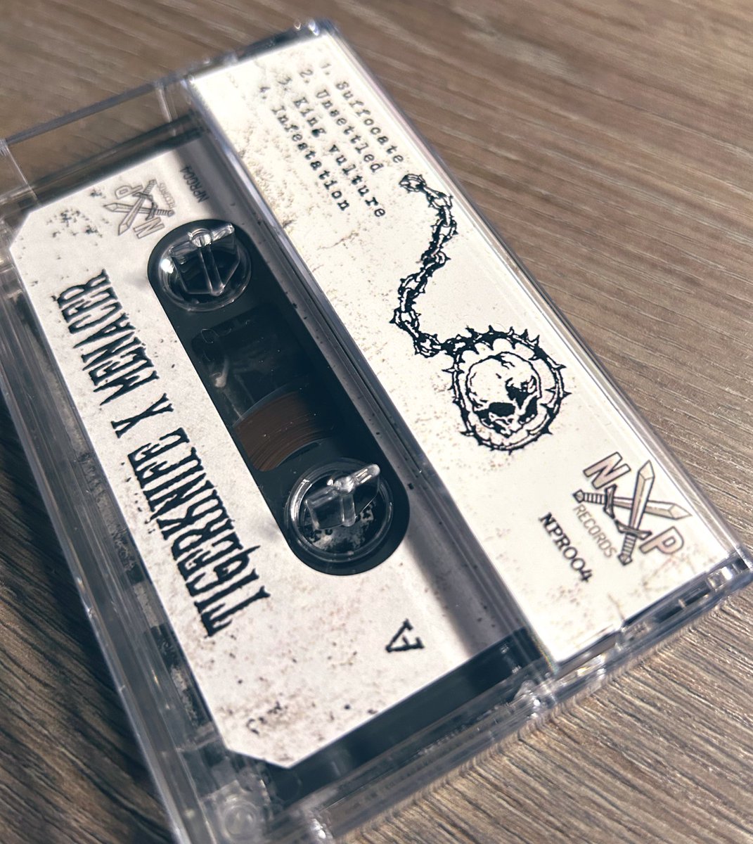 lvddergovt's tweet photo. Cassette release in 2024? Why not! 😎

#metalband #hardcore #deathcore #deadformat https://t.co/Hl3hhqvDDx