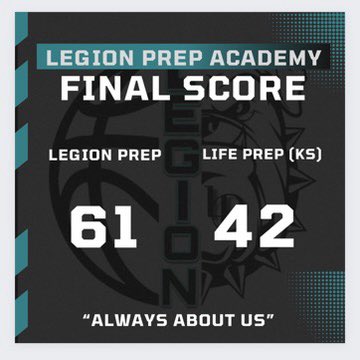 Heading back from OKC with a win against Life Prep (KS), 2-0 weekend.. 

Mari Dangerfield: 10pts
Kennedy Evans: 10pts
Neenah George: 16pts

Bulldogs moves to 18-4 on the season.

#WeAreLegion ✖️🖤🤍🐶