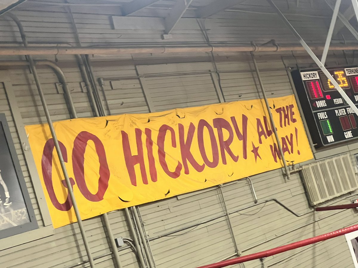 End of 1 here at the Hoosier Gym… Purcell 12, Crestview 11. #OnwardCavs