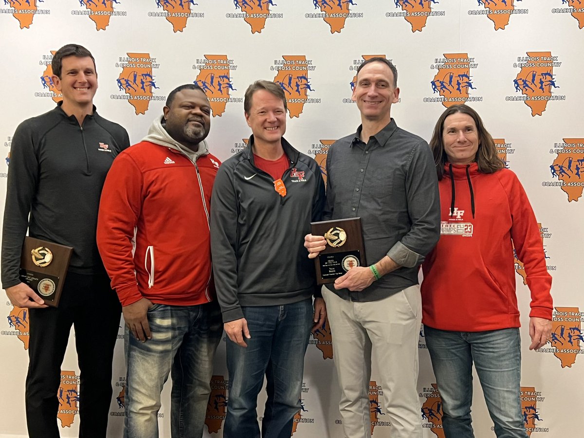 HFtrack_field's tweet photo. My amazing staff:
Coach Korfist- ITCCCA Hall of Fame ‘23
Coach Assise- ITCCCA Distinguished Assistant Coach Award ‘23
Coach O’Donnell- ITCCCA Coach of the Year ‘19
Coach Alexander- multiple state playoff Head football coach HF and formerly RC
Coach Dreger- not pictured PV coach https://t.co/mcS6xOEGyj