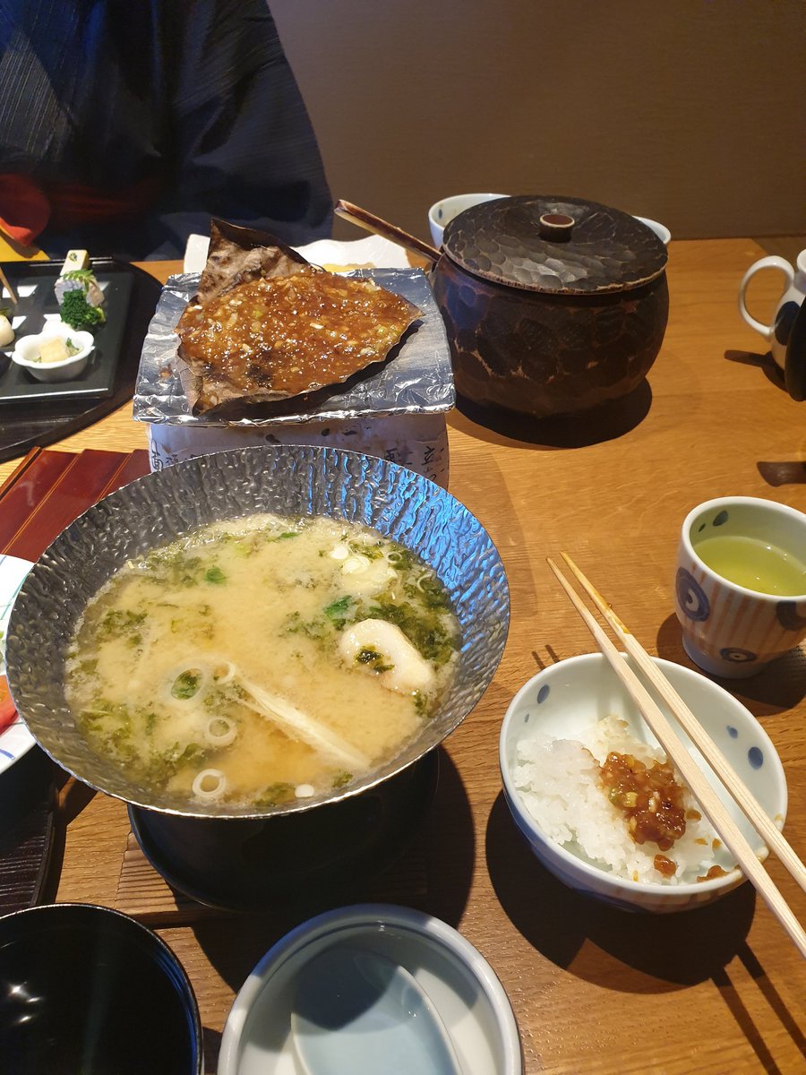 gmshugo1's tweet photo. Hoba Miso very delicious.
朴葉味噌がとても美味しいです. https://t.co/PBCVvBAU7O
