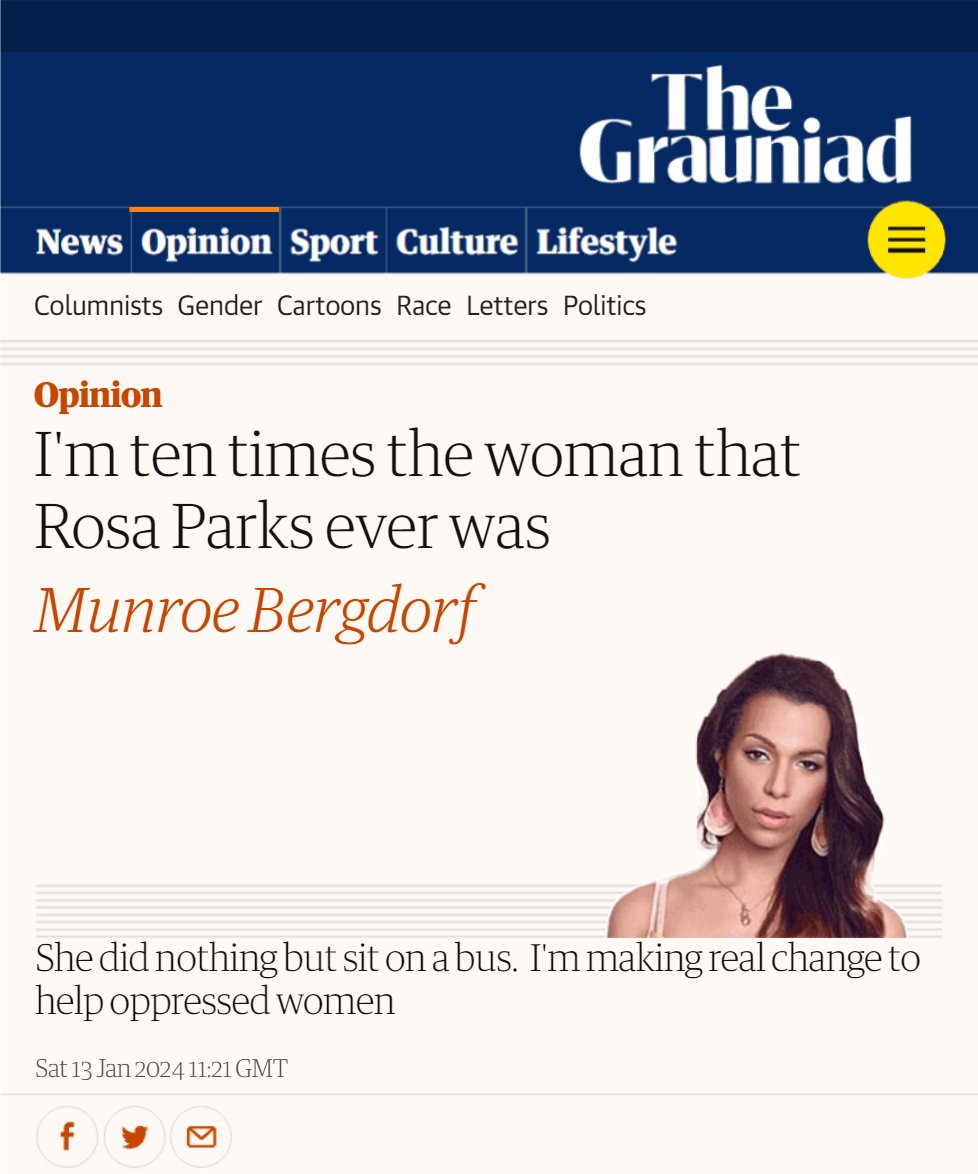 I'm ten times the woman that Rosa Parks ever was | Munroe Bergdorf