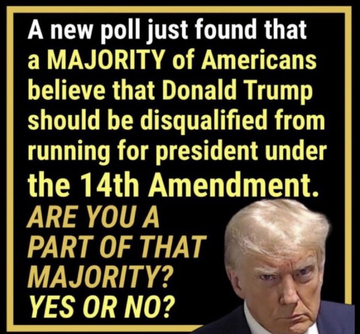 #Resistance #BlueCrew 
🌊🌊🌊🌊🌊🌊🌊🌊🌊

Who else wants EVERY state to disqualify him…AND Jack Smith to send him to prison for life ✋🏻✋🏻✋🏻💯💯💯

Raise your hands 🌊✋🏻✋🏻✋🏻✋🏻🌊

#StrongerTogether #BlueWave2024
