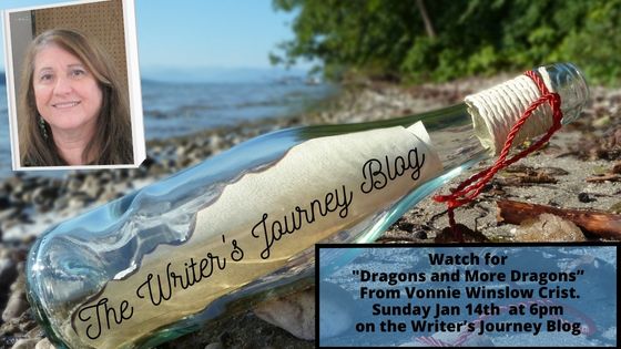 Watch for Vonnie Winslow Crist with her feature 'Dragons and More Dragons.'