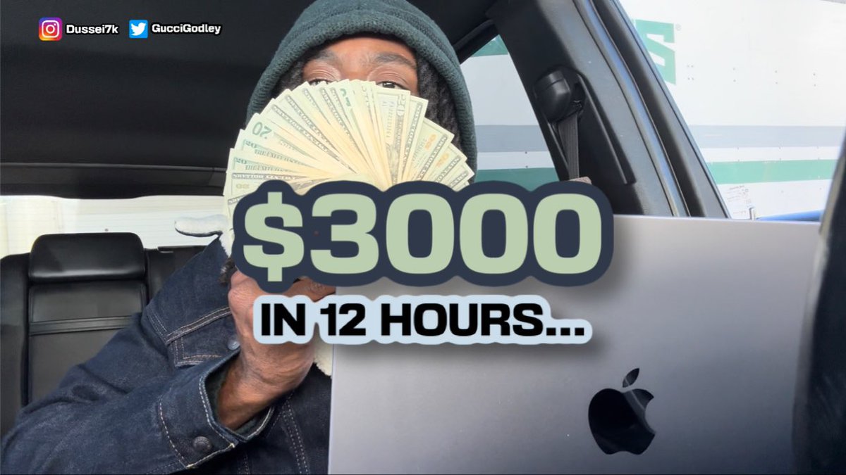 GucciGodley's tweet photo. Made a lil over 3k yesterday 😊…

https://t.co/Qv4Faniucz https://t.co/M4JsNtNNM8