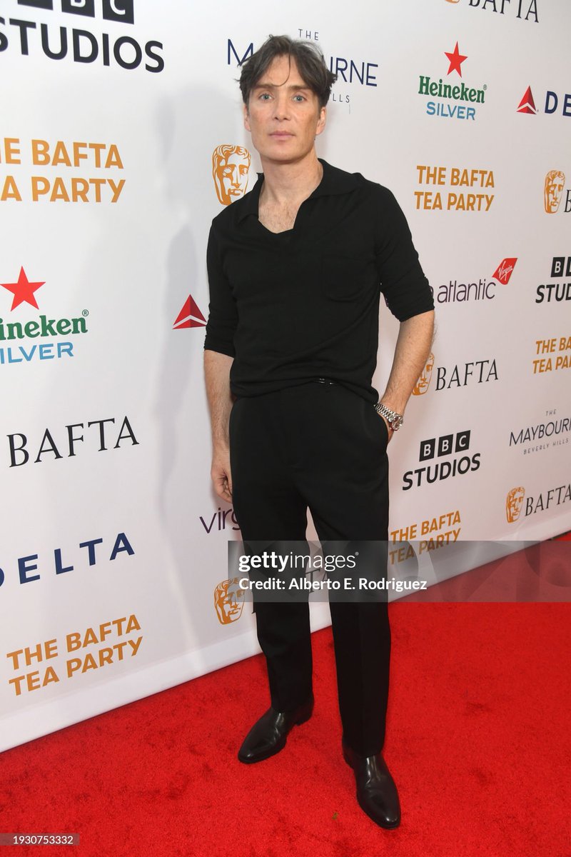 Cillian Murphy at the #BaftaTeaParty in Beverly Hills