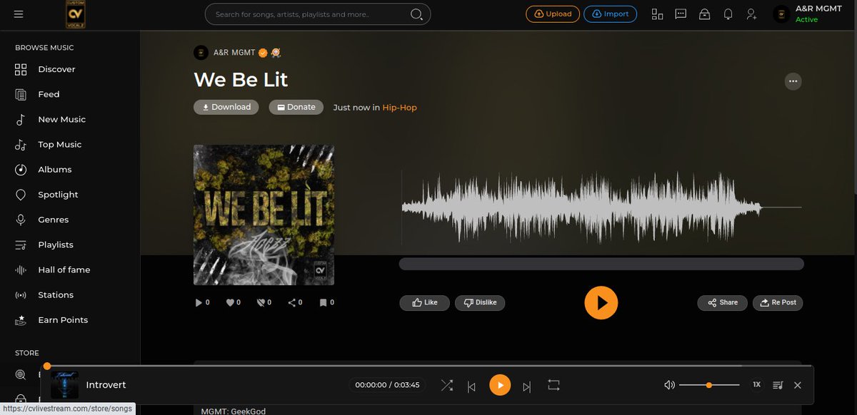 cv_stream's tweet photo. #MusicArtist : #Acezz "We Be Lit" #livestreaming https://t.co/vfunL0xSFz