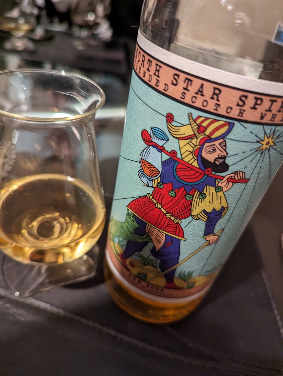 #SaturdayNightSip? @Northstarwhisky The Fool. Blended Scotch Whisky. 57.3%
Cheers all.