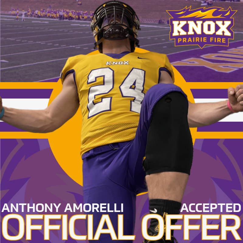 Anthony Amorelli (@amorelli_ls) on Twitter photo I am blessed to have received an offer from Knox college, from <a href="/CoachWillits/">Aaron Willits '08</a>. <a href="/CoachC_C/">Charles Collins</a> <a href="/Coach_WillRod/">Will Rodriguez</a> <a href="/oclionsfootball/">OC Lions Football</a> I am blessed to have received an offer from Knox college, from <a href="/CoachWillits/">Aaron Willits '08</a>. <a href="/CoachC_C/">Charles Collins</a> <a href="/Coach_WillRod/">Will Rodriguez</a> <a href="/oclionsfootball/">OC Lions Football</a>