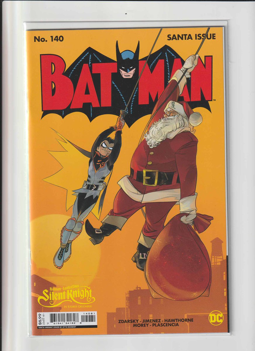#Batman #140 (2023) #OttoSchmidt #Santa Card Stock Variant / #ChipZdarsky Story / #JorgeJiménez Art / 1st Appearance of #LeonidKull BATMAN VS. A LEGION OF…HIMSELF! rarecomicbooks.fashionablewebs.com/Batman%202016.…  #KeyComicBooks #DCComics #DCU #DCUniverse