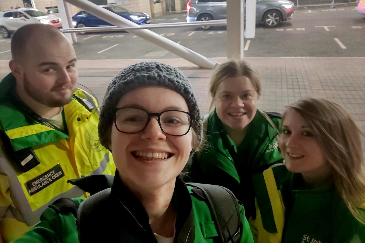 We've had a team from <a href="/Carlisle_SJA/">Carlisle St John Ambulance</a> make the trip down the A69 to help cover the fixture at <a href="/NUFC/">Newcastle United</a>. Unfortunately they didn't bring luck to the home team, but had a great day supporting our colleagues in the North East. #stjohnpeople #mysjaday