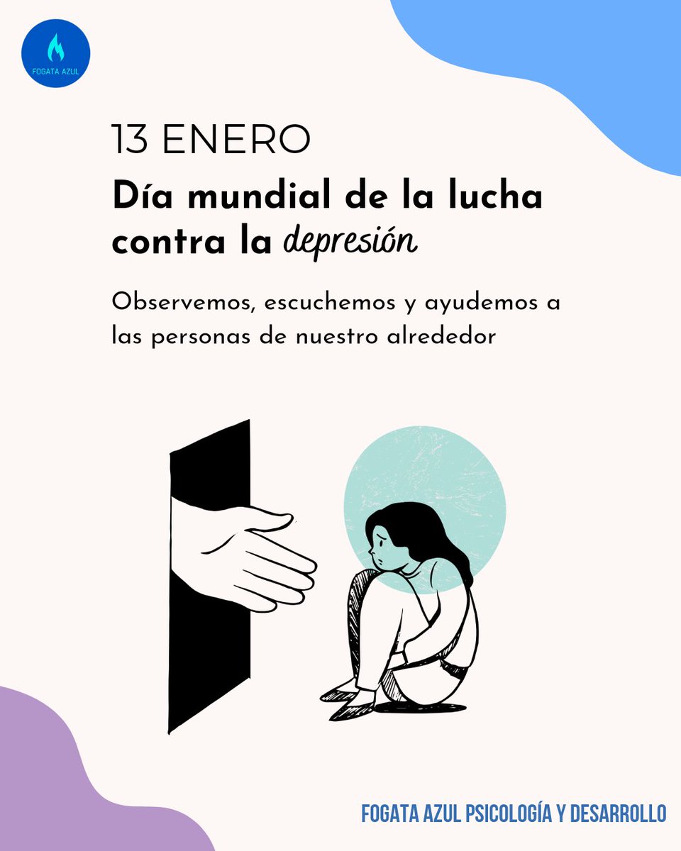 Fogata_Azul's tweet photo. #DiaMundialContraLaDepresion https://t.co/a6iF3zU8ug
