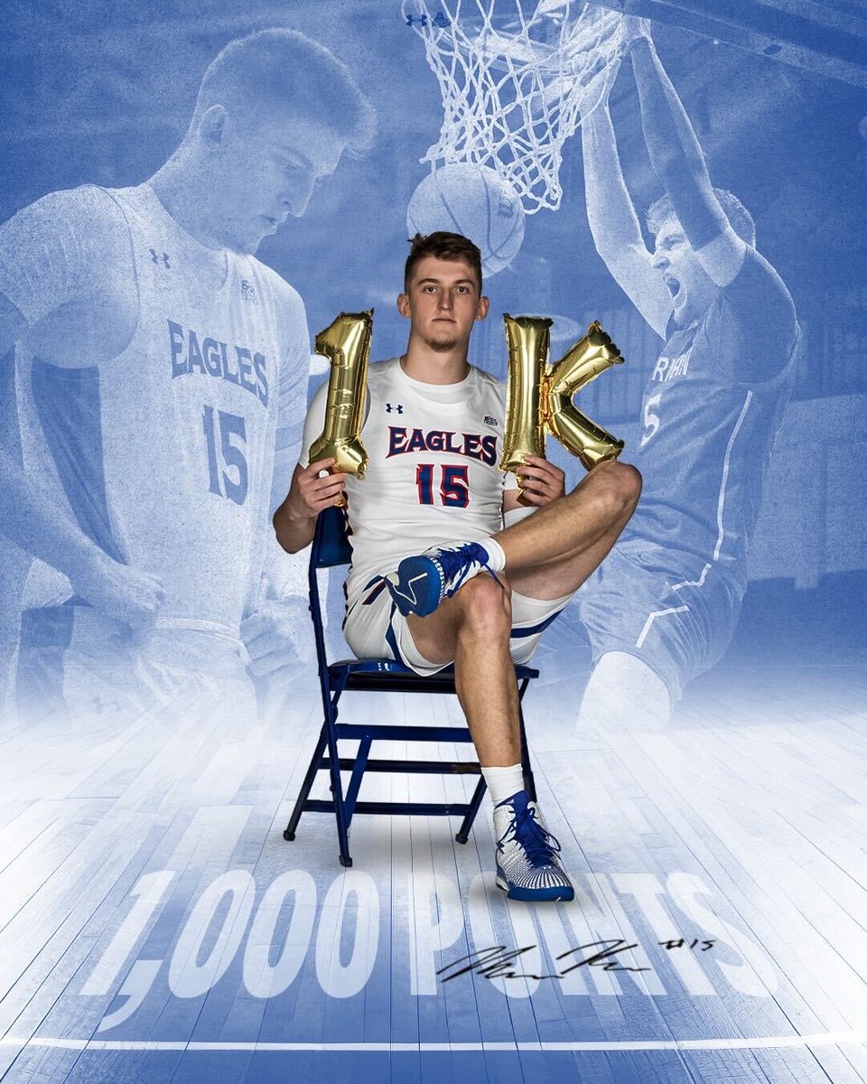 In elite company now! 🏀

Congratulations to Matt Rogers on becoming the 34th American University men’s basketball player to score 1,000 points!