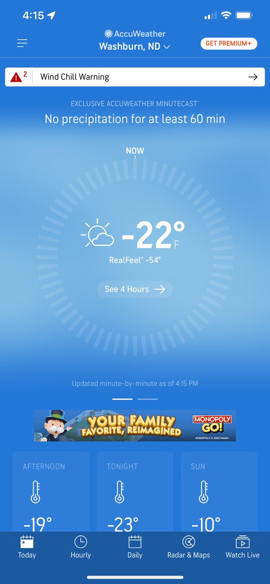 #toocold Actually it DID get colder. It was a -24° with a -57 windchill! #NDJanuary #stayinside #Arcticair