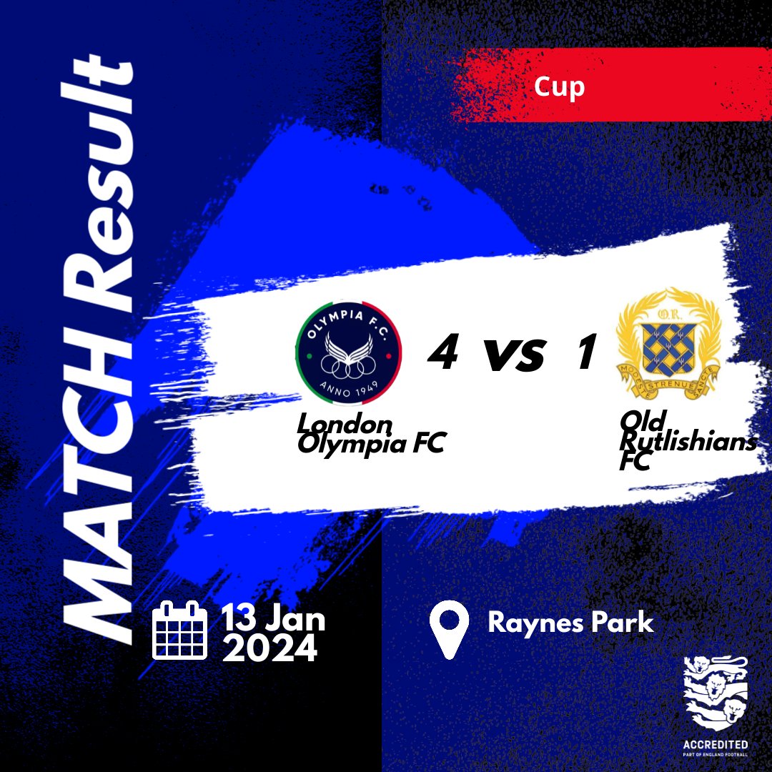 Top performance from the lads today against a good side. 👏

#London #londonfootball #football #soccer #olympia #olympiafc