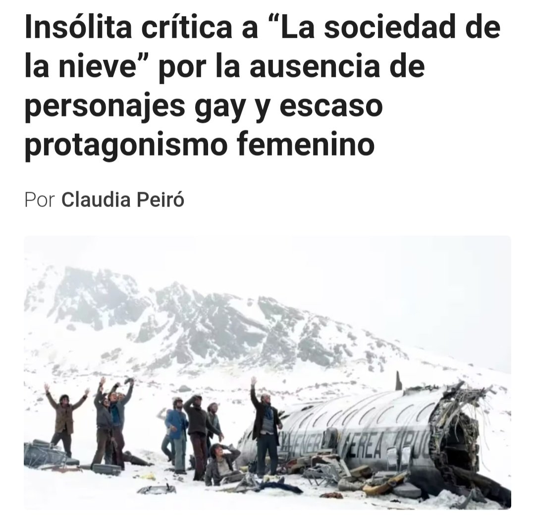 NickyMarquez1's tweet photo. Hay que hacer el filme de nuevo e incluir 3 travestis y 4 azafatas. Es más, si le agregamos 2 negros peleamos el Oscar. https://t.co/zYGOPDGZ2Z
