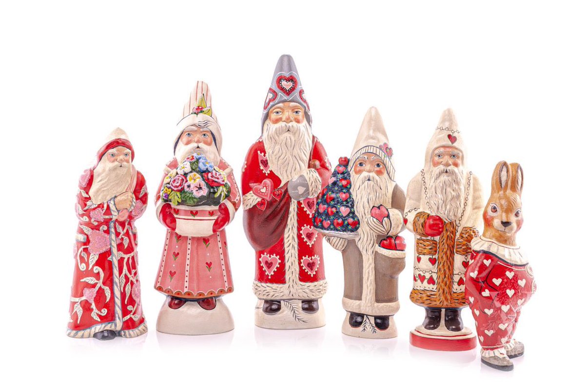 chalkware's tweet photo. Time To Find Your Valentine! It is nearly time for St. Valentine’s Day! We’re pleased to release several past favorite love Santa as we anticipate, releasing the new piece in the coming days! Traditions #MadeInMA #40thAnniversary #Cherish
https://t.co/uZMwRDX91D https://t.co/g8K71WXDKz