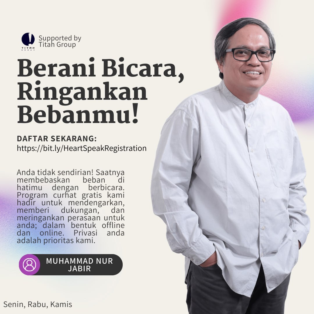 Bismillâhirrahmânirahîm 

.. dari Syaikh @muhnurjabir 💬

Terima kasih untuk sahabat yang sudah datang dan sudi berbagi pengalaman kisah hidupnya. Saya selalu belajar dari semua kisah-kisah itu. Dan juga terima kasih atas respon positifnya atas kegiatan ini.