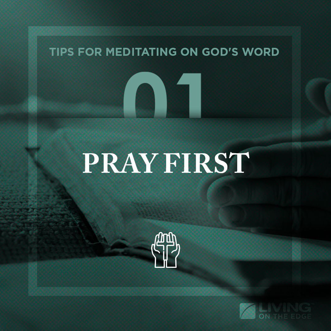 lotecommunity's tweet image. Ready to dive deep into God's Word? Pray before you study. Engage in intimate conversation with God, inviting His guidance and wisdom. #BibleStudyTips #Meditation #LivingOnTheEdge