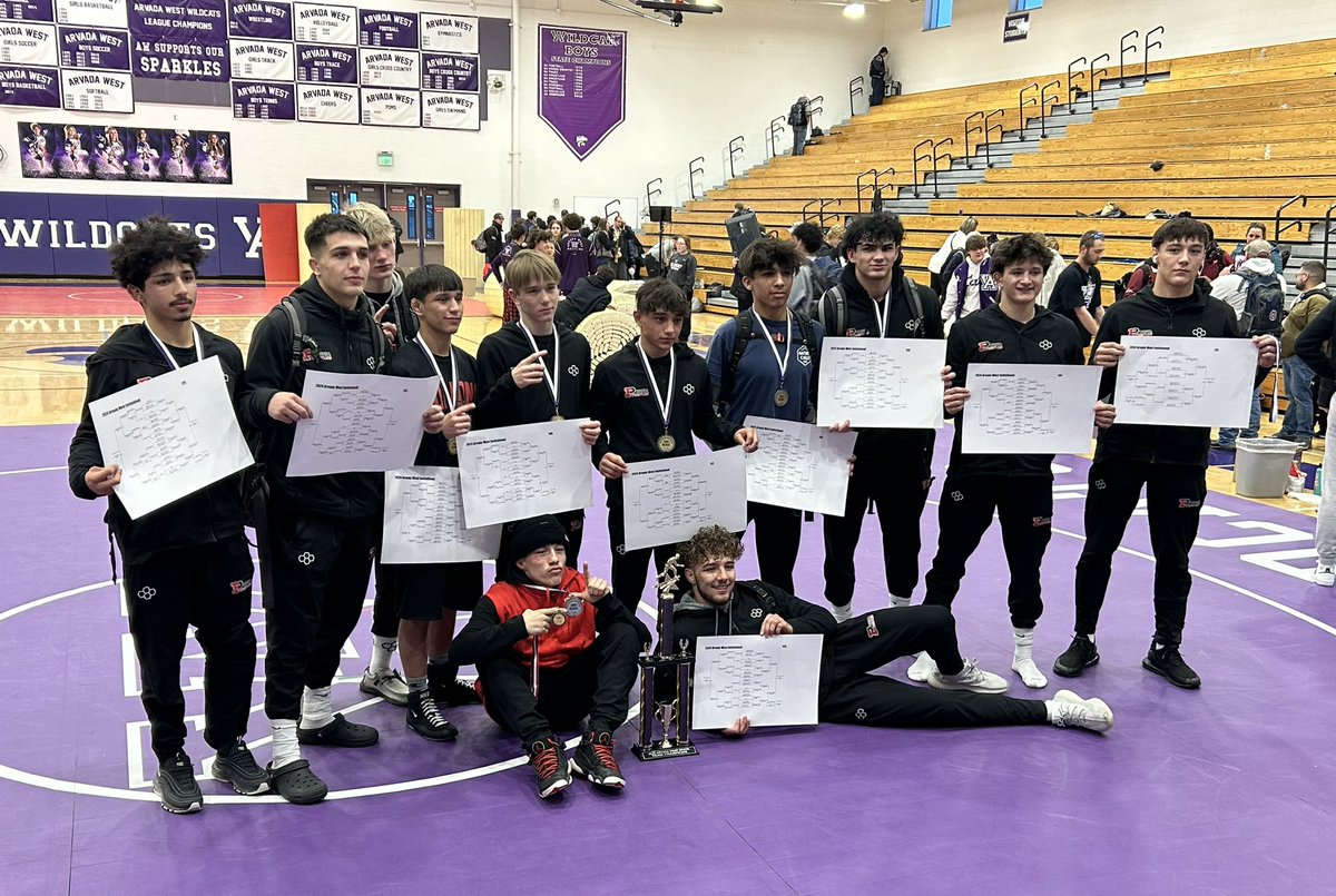 Jeffco Athletics (@jeffcoathletics) on Twitter photo WRESTLING
<a href="/WrestlingPomona/">Pomona Wrestling</a> dominates Arvada West Invite winning the boys team title while going 10 for 10 in individual championship matches. Story & photos later on <a href="/coloradopreps/">Colorado Preps</a> & <a href="/CHSAANow/">CHSAANow</a>. #copreps WRESTLING
<a href="/WrestlingPomona/">Pomona Wrestling</a> dominates Arvada West Invite winning the boys team title while going 10 for 10 in individual championship matches. Story & photos later on <a href="/coloradopreps/">Colorado Preps</a> & <a href="/CHSAANow/">CHSAANow</a>. #copreps
