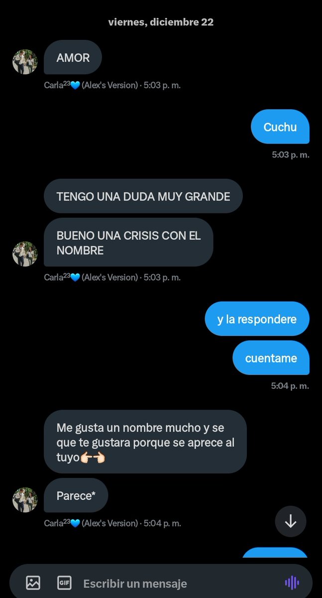 LE PUSO A MI HIJO "AXEL" POR UN PERSONAJE DE ANIME

NO PORQUE ERA PARECIDO A MI NOMBRE

ELLA ME MINTIÓ