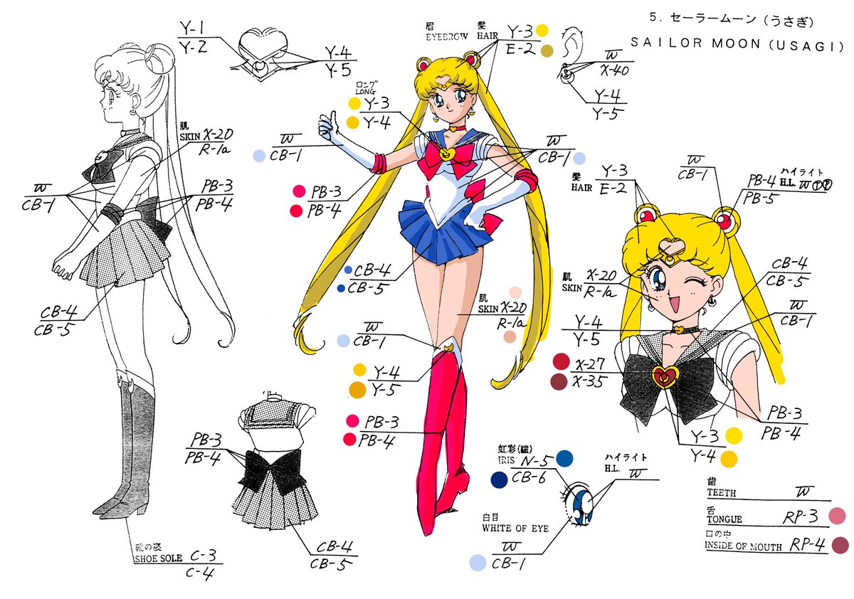 setteidreams's tweet photo. So there is a guy from the Dragon Ball community who got their hands on Toei's cel color charts, scanned them, and digitized them. I decided to test it out for fun.
#sailormoon #anime https://t.co/Ytg6gv2o0j