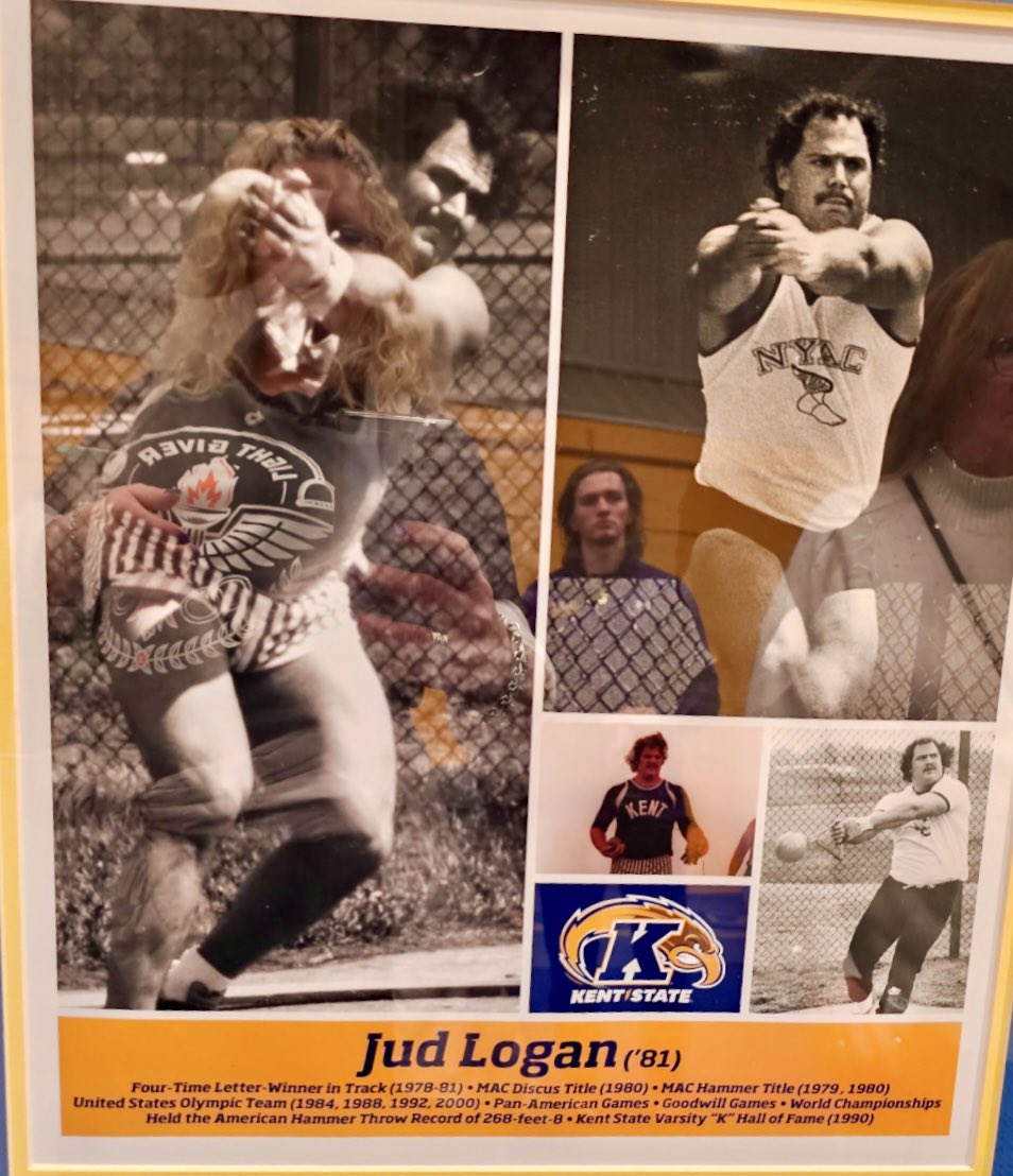 Big day today at Kent State University for KSU Track &amp; Field, the Logan Family, and the Schoterman Family. Huge THANKS to everyone involved!
(photos provided by <a href="/loganjeff34/">Jeff Logan</a>)
<a href="/KentStAthletics/">Kent State Athletics</a> <a href="/ashlandeagles_/">Ashland University Athletics</a> <a href="/Nlogan7/">Nate Logan</a> <a href="/LoganFamilyFdtn/">Logan Family Fdtn</a> #throws #shotput #weightthrow #TrackAndField