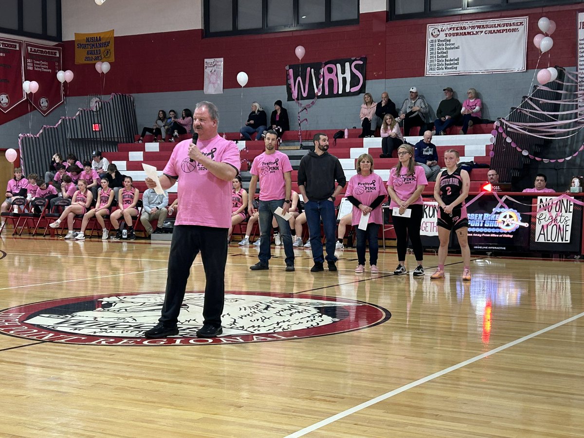 This is what the night is all about. Giving money to families who have been affected this terrible disease. <a href="/JonTallamy/">Jon Tallamy</a> <a href="/HPRwildcats/">High Point Regional High School</a> <a href="/WVRHSAthletics/">JONES_AD</a> #PIP #cancersucks
