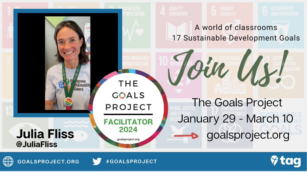 The #GoalsProject is back! 🚀🗺️🔥 Join us for a 6-week free project exploring the #GlobalGoals! Sign up to join a group—PreK through University! 🌎17 Sustainable Development Goals 🌐Inquiry, collaboration, shared experience ⚛️ goalsproject.org