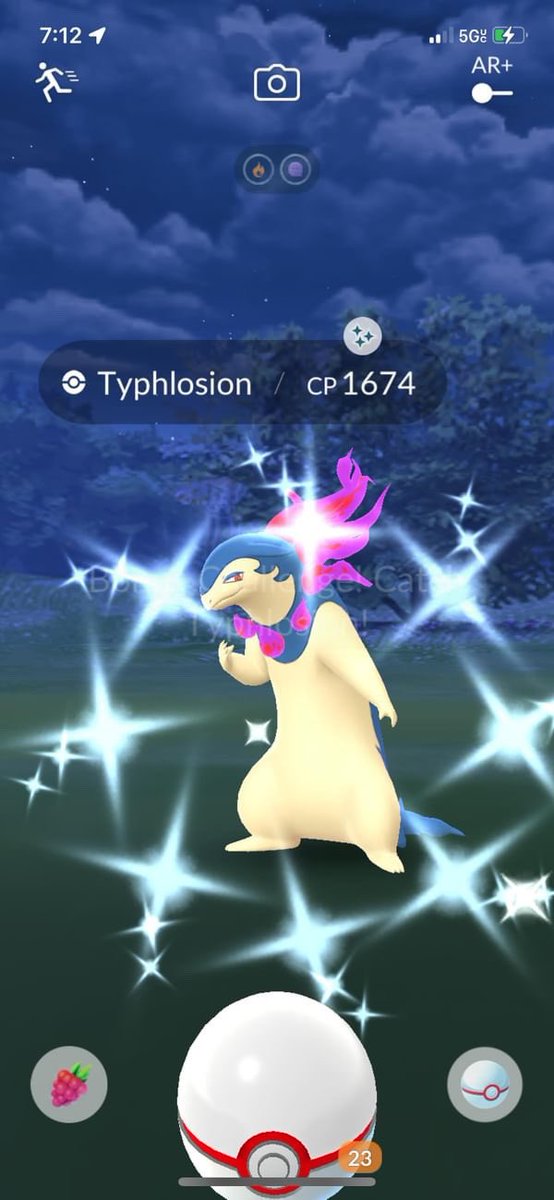 liftingandzombs's tweet image. Retweet this for Shiny Hisui Typhlosion Luck! ✨ #PokemonGO