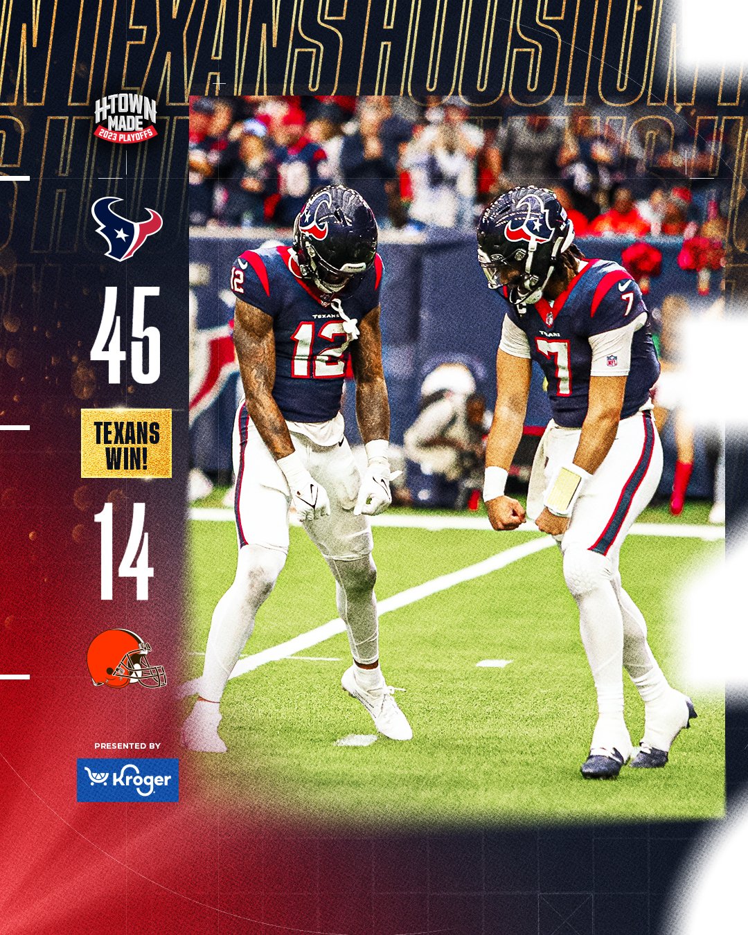 Did the texans win cheap today