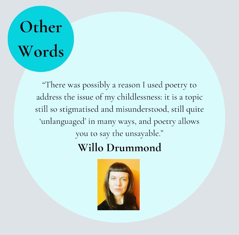 I was recently given the opportunity to think through the relationship between my writing and the particular ‘otherhood’ that is my #childlessness for this fantastic new series of written interviews with NoMo (non-mother) authors. bit.ly/OtherWordsWill…