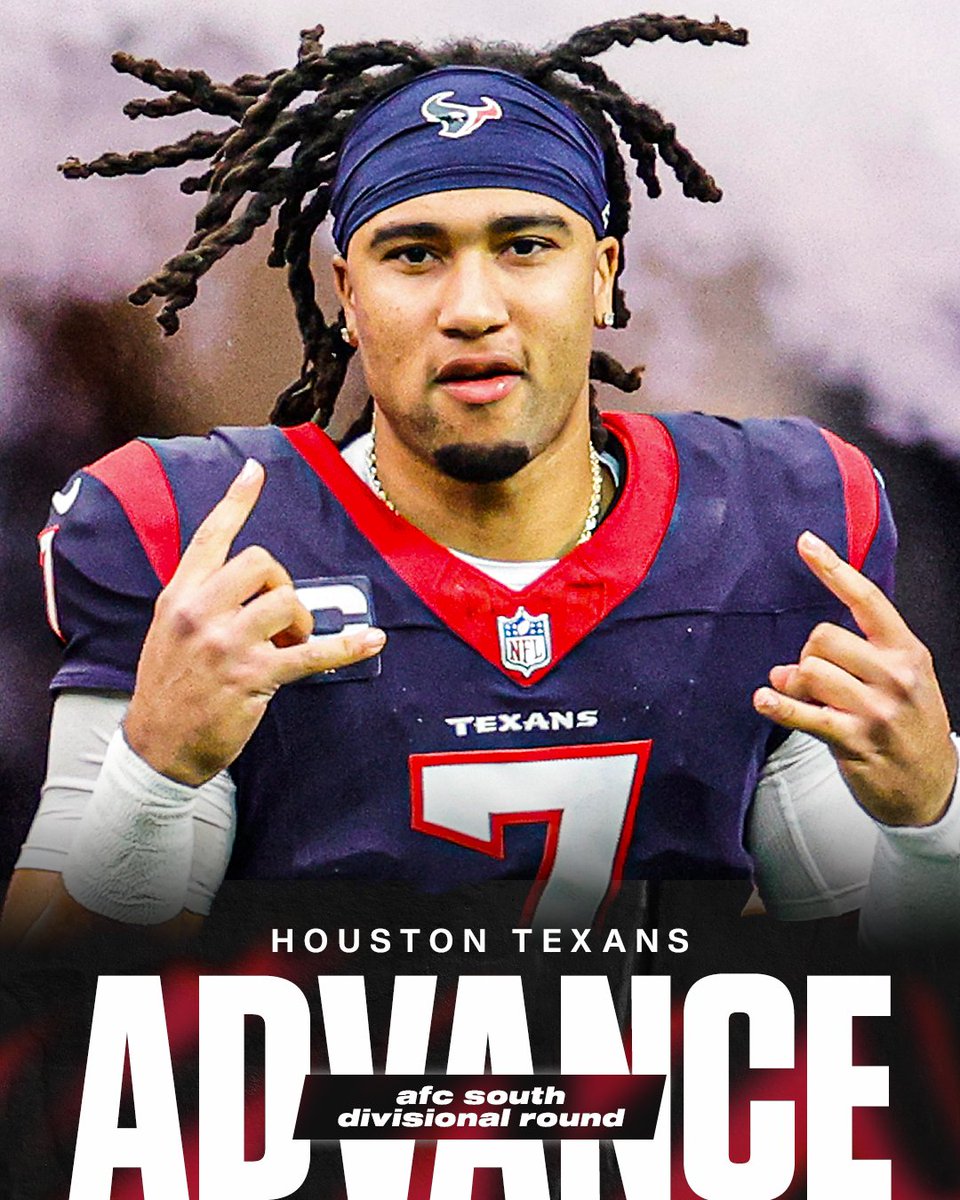THE TEXANS GET THEIR FIRST PLAYOFF WIN IN FOUR YEARS TO ADVANCE TO THE DIVISIONAL ROUND 👏