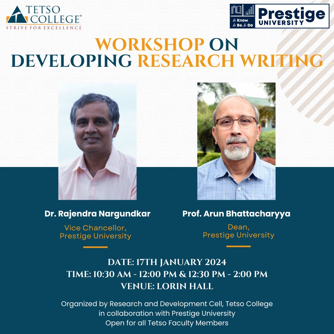 TetsoCollege's tweet photo. Kicking off the year with a faculty and student programme with. A lecture and workshop in collaboration with Prestige University.

#striveforexcellence https://t.co/GCykZJNorb