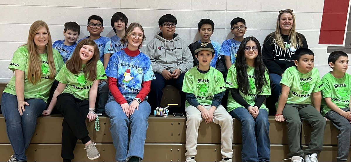 MarisaSolomon47's tweet photo. Congrats to Phillip’s Elem.
Ms. Solomon’s kiddos learned so much this season, and had a blast doing it. And she said we can still play robots for the rest of the school year. Thanks Wood Elementary &amp; Angela Gier for a wonderful @firstlegoleague event. #BeTheDifference
@KaufmanISD https://t.co/CzFXDHR0iu