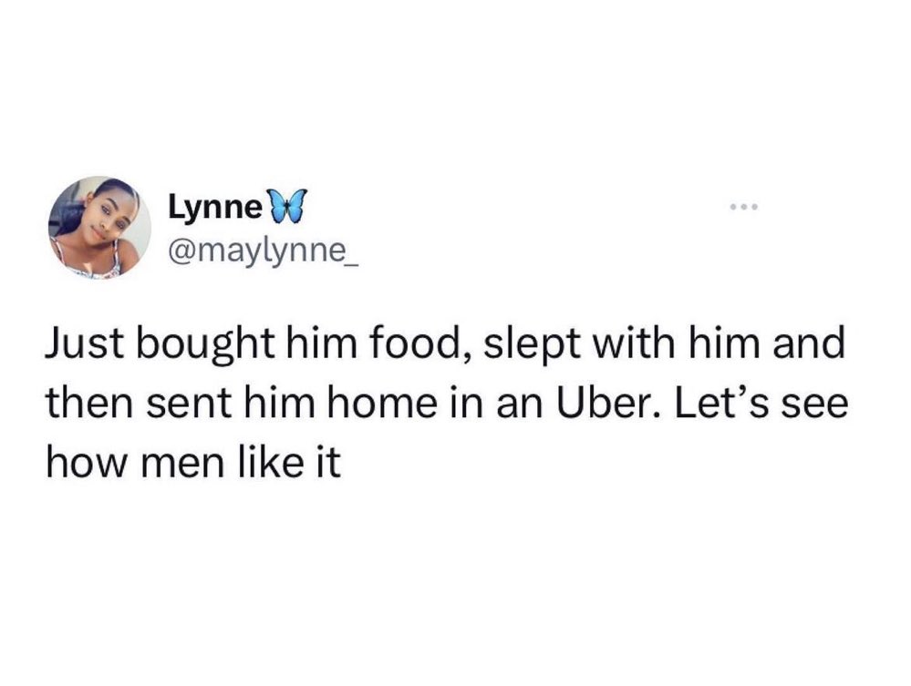 TheHaterMuse's tweet photo. Oh manβ¦ you know heβs so happy
π©π
.
#GotHimGood #funny #uber #tweet https://t.co/dH7ZmpAFXv