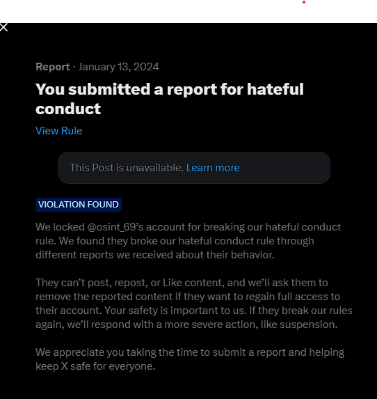 official_ninr's tweet photo. ❗️❗️Account temporarily unavailable❗️❗️❗️
BroOsint @osint_69
-18k followers
-from the NAFO OSINT crowd
-Account unavailable for dehumanizing and glorification of violence https://t.co/7gjgoddOgg