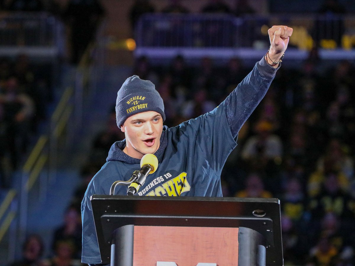michiganalumni's tweet photo. Business is finished. 🏆 https://t.co/wudPqjaSjD