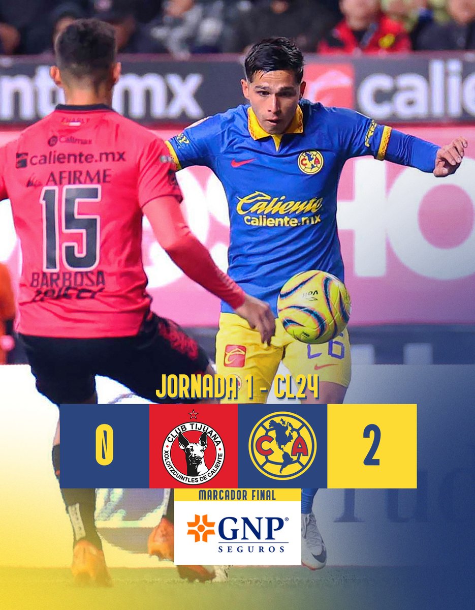 ¡MARCADOR FINAL! 🦅
@GNPseguros
#Viviresincreíble