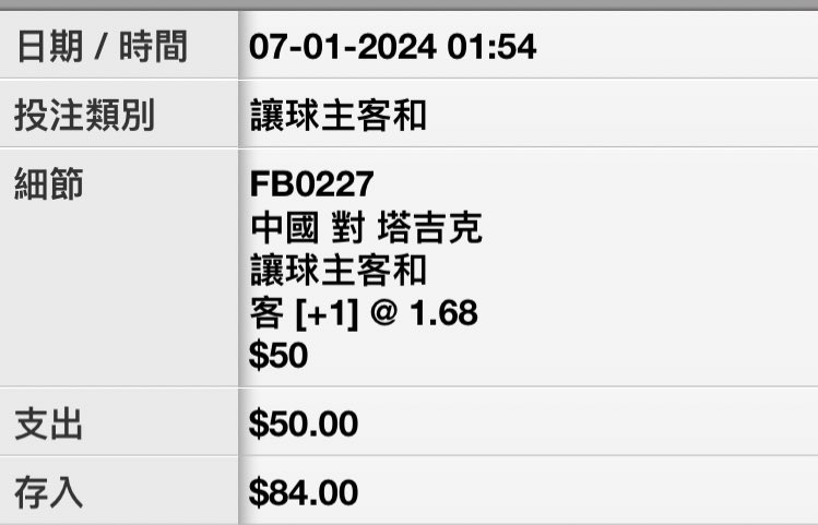 ReporterObvious's tweet photo. 本金156.4

現金額：195.4
国足不幸越位 為對方解圍
0:0完場

#賭波 #国足 #馬會 #連登 https://t.co/VsmTMtvRJS